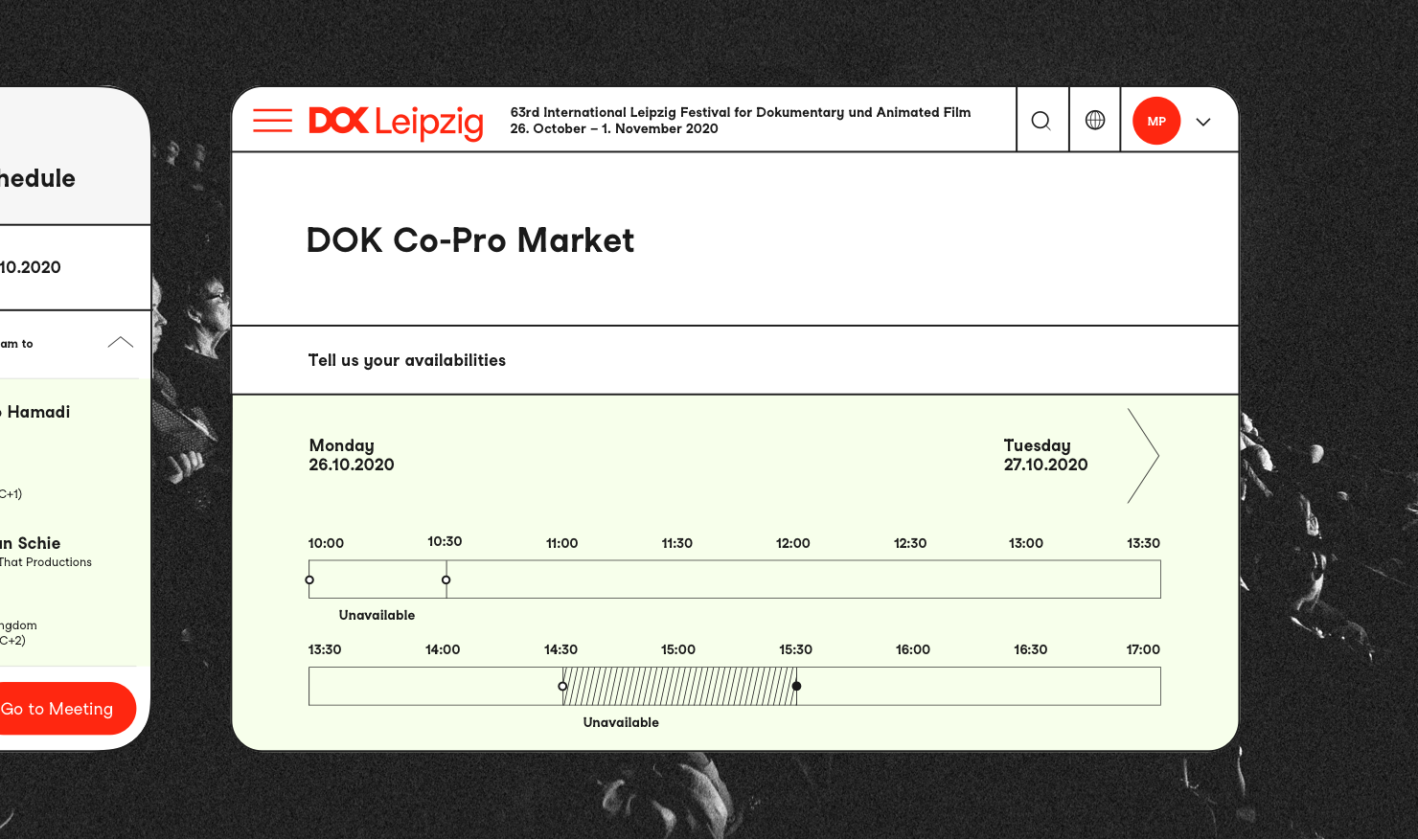 DOK Leipzig - Website Design Evey Kwong — Art Direction and Graphic Design