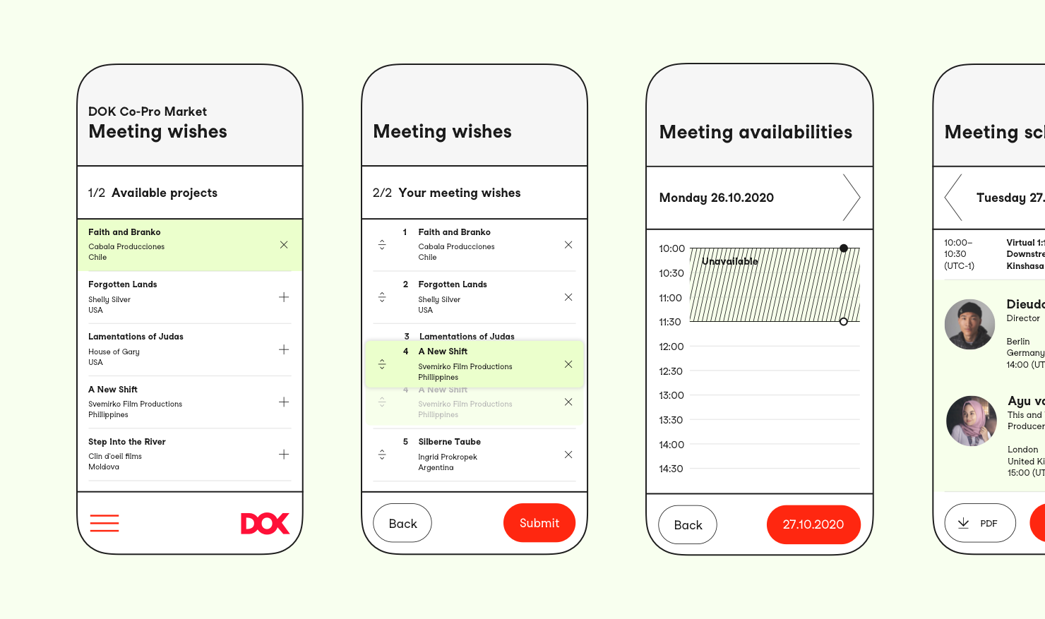 DOK Leipzig - Website Design Evey Kwong — Art Direction and Graphic Design