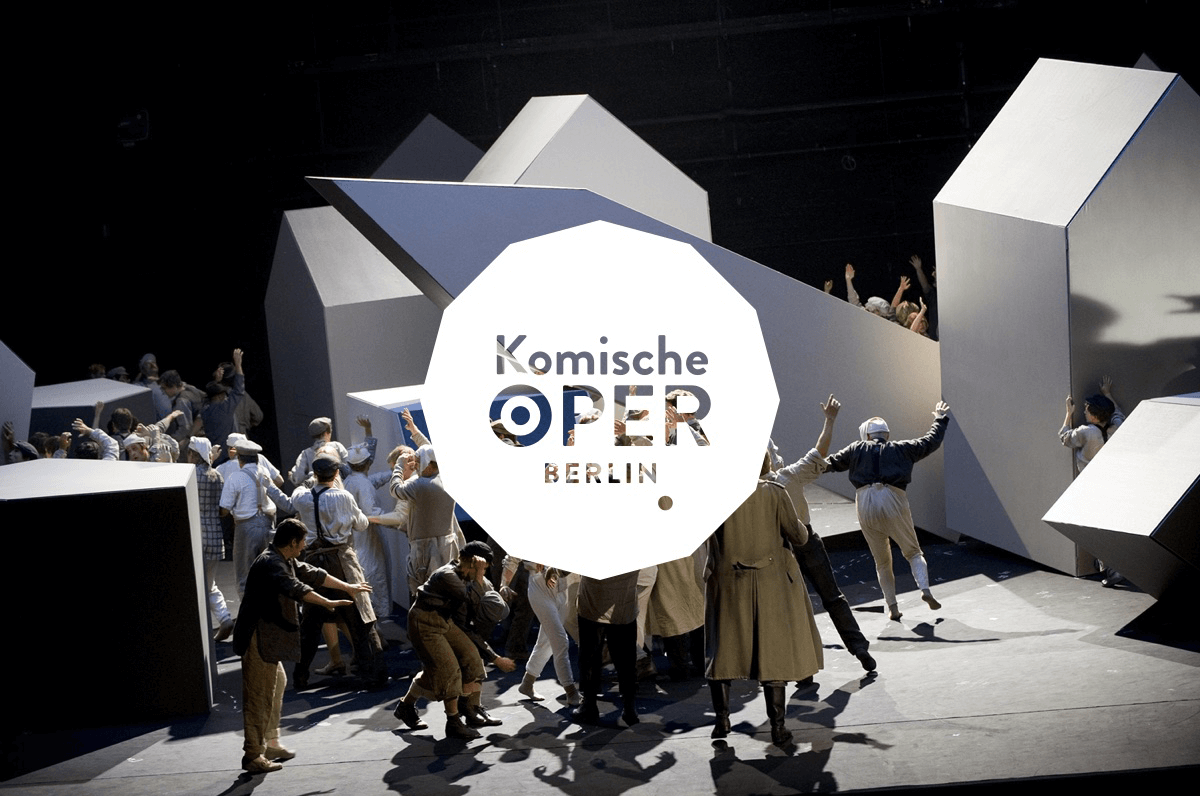 Komische Oper Berlin - Website Design Evey Kwong — Art Direction and Graphic Design