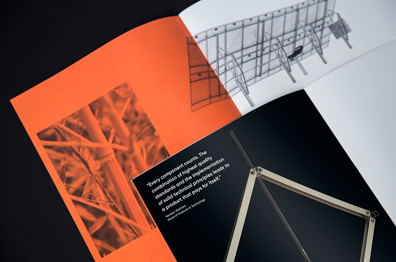 Mounting System -Corporate Brochure Design Evey Kwong — Art Direction and Graphic Design