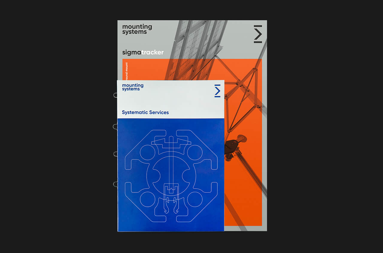 Mounting System -Corporate Brochure Design Evey Kwong — Art Direction and Graphic Design