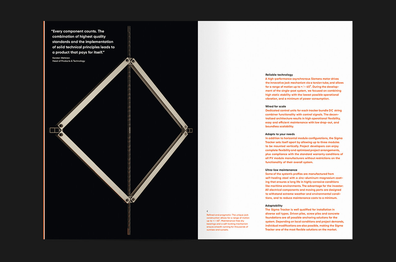 Mounting System -Corporate Brochure Design Evey Kwong — Art Direction and Graphic Design