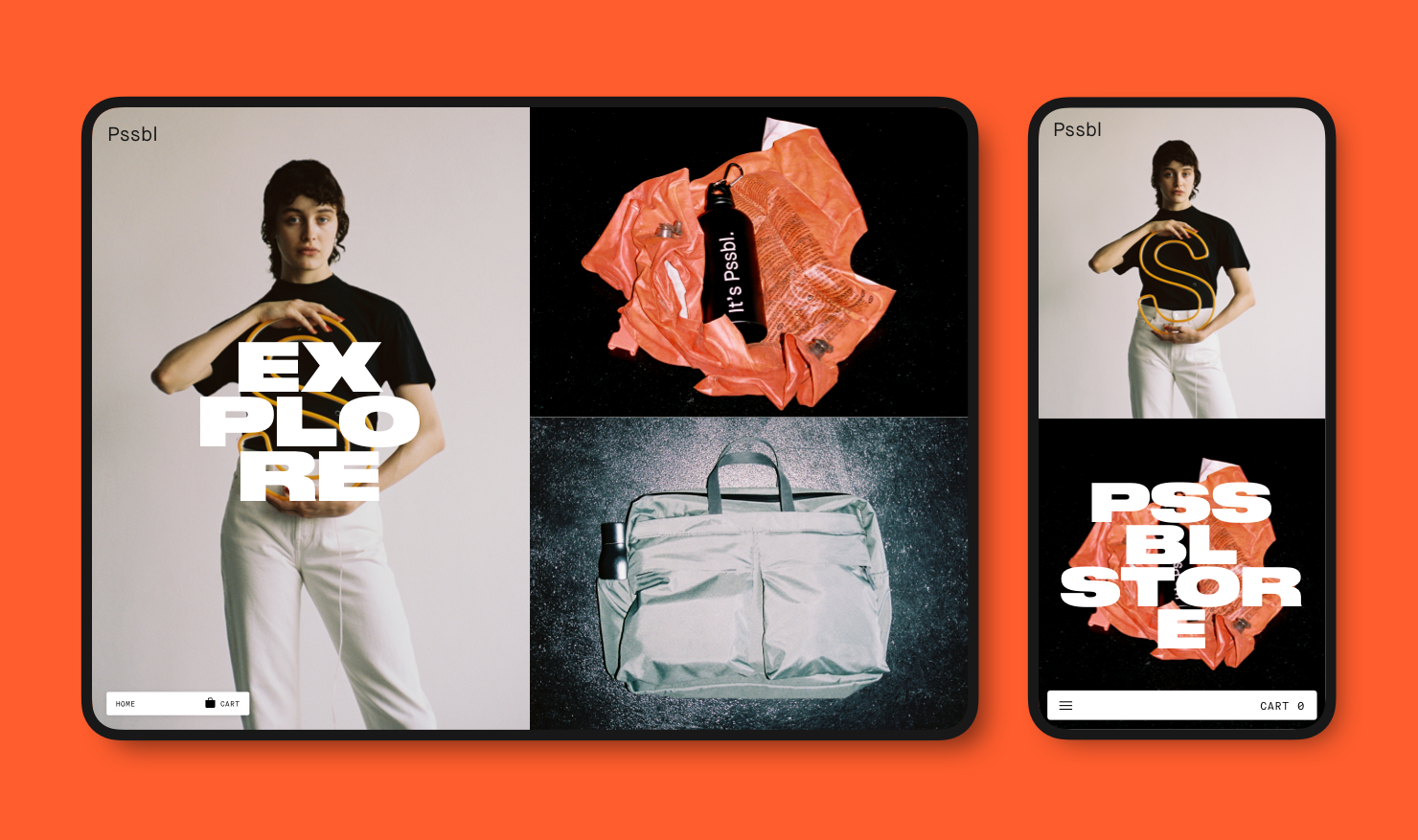 Pssbl - Website Design Evey Kwong — Art Direction and Graphic Design