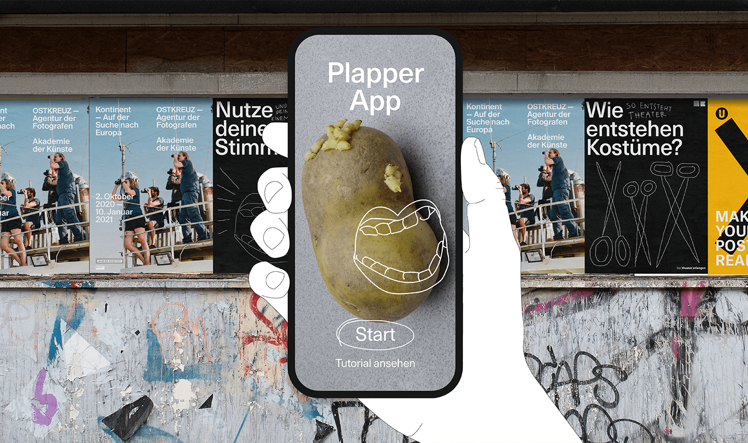 Theater Erlangen - App Design Evey Kwong — Art Direction and Graphic Design