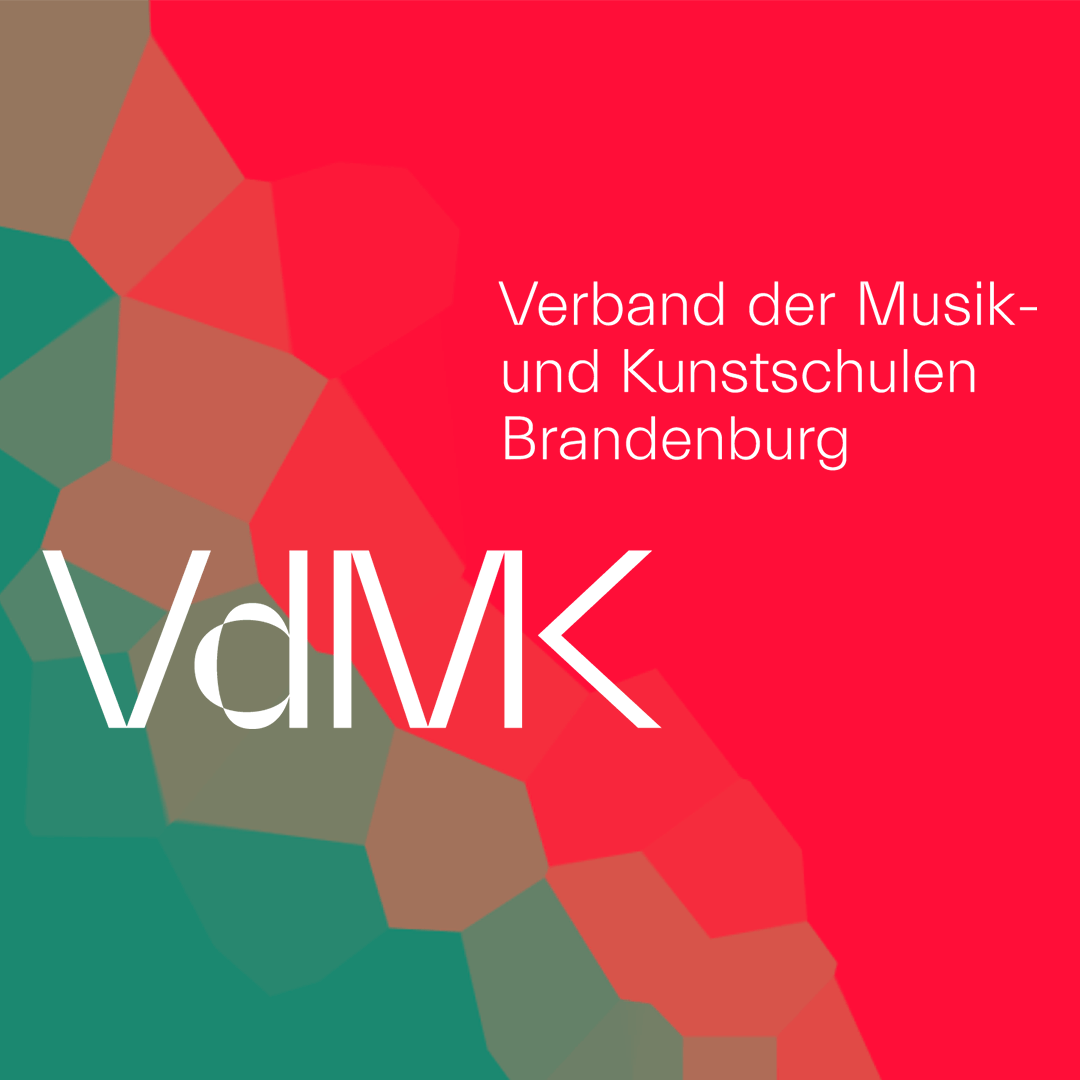Verband der Musik- und Kunstschulen Brandenburg - Logo Evey Kwong — Art Direction and Graphic Design